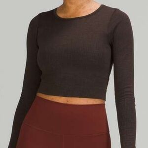 Lululemon Ebb to Street Long Sleeve Shirt Size 6